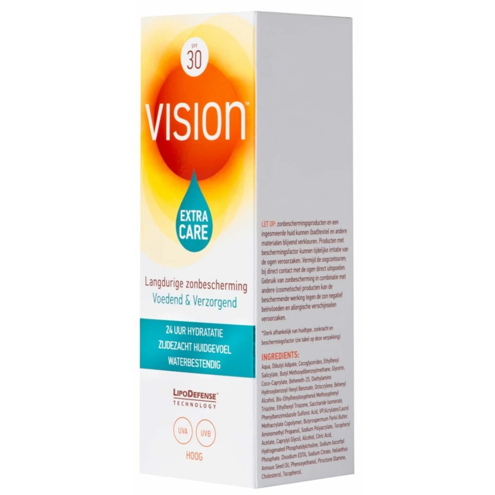Vision Zonnebrand Crème Extra Care SPF 30 4 Vision Zonnebrand Crème Extra Care SPF 30 - Afbeelding 2