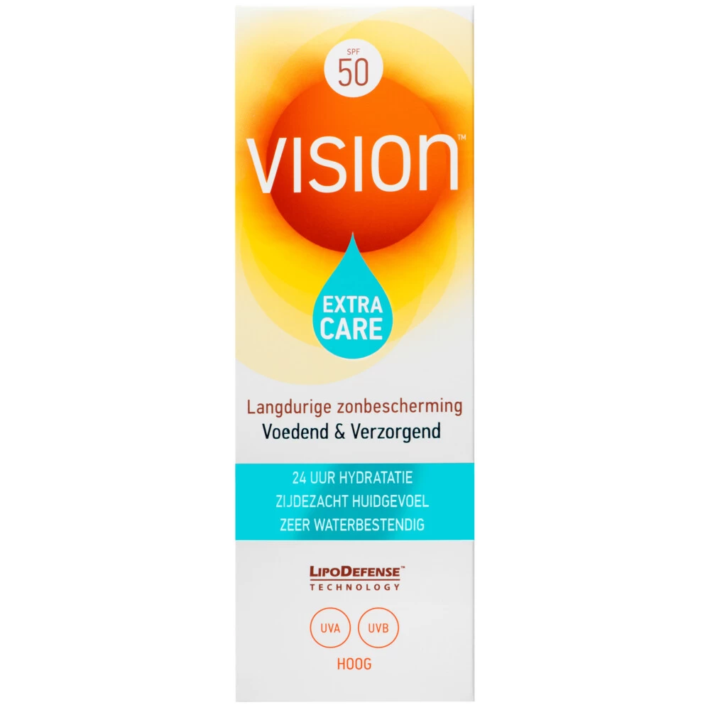Vision Zonnebrand Crème Extra Care SPF 50 3 Vision Zonnebrand Crème Extra Care SPF 50