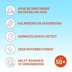 Vision Zonnebrand Sensitive SPF 50 -Verzorgingsproducten Winkel 1001942 4