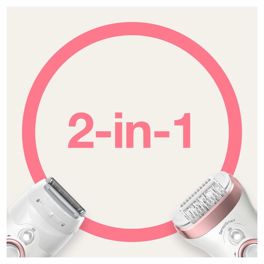 Braun Epilator Silk-épil 9 9-720 Wit / Roségoud 5 Braun Epilator Silk-épil 9 9-720 Wit / Roségoud - Afbeelding 3