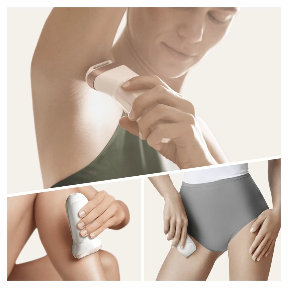 Braun Epilator Silk-épil 9 9-720 Wit / Roségoud 6 Braun Epilator Silk-épil 9 9-720 Wit / Roségoud - Afbeelding 4