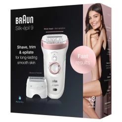 Braun Epilator Silk-épil 9 9-720 Wit / Roségoud 13 Braun Epilator Silk-épil 9 9-720 Wit / Roségoud -Verzorgingsproducten Winkel 1003839 6