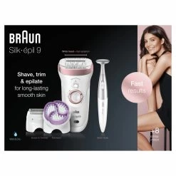 Braun Silk-épil 9 9-980 Epilator Wit / Roségoud -Verzorgingsproducten Winkel 1003890 6