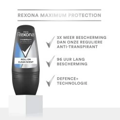 6x Rexona Deodorant Roller Maximum Protection -Verzorgingsproducten Winkel 1008175 4