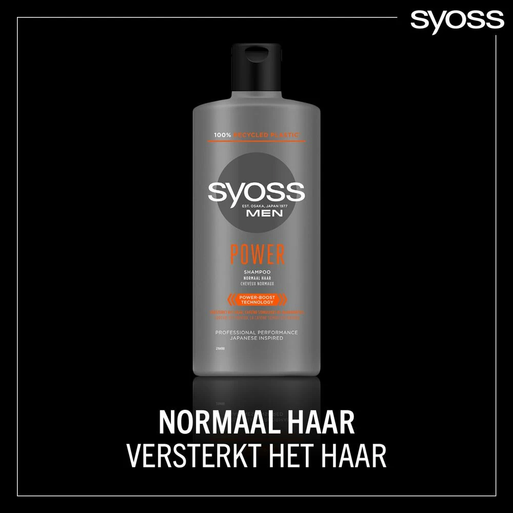 6x Syoss Men Power Shampoo 5 6x Syoss Men Power Shampoo - Afbeelding 3