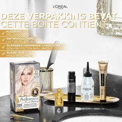L'Oreal Lu0027Oréal Preference Haarkleuring 11.11 Venice - Ultra Licht Asblond -Verzorgingsproducten Winkel 1010235 3