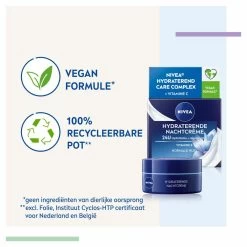 Nivea Essentials Hydraterende Nachtcreme -Verzorgingsproducten Winkel 1010252 5