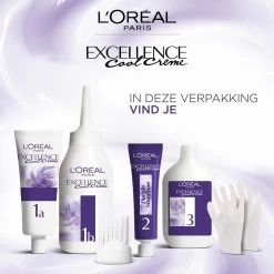 L'Oreal Lu0027Oréal Excellence Cool Cream 8.11 - Ultra Ash Lichtblond -Verzorgingsproducten Winkel 1011794 3