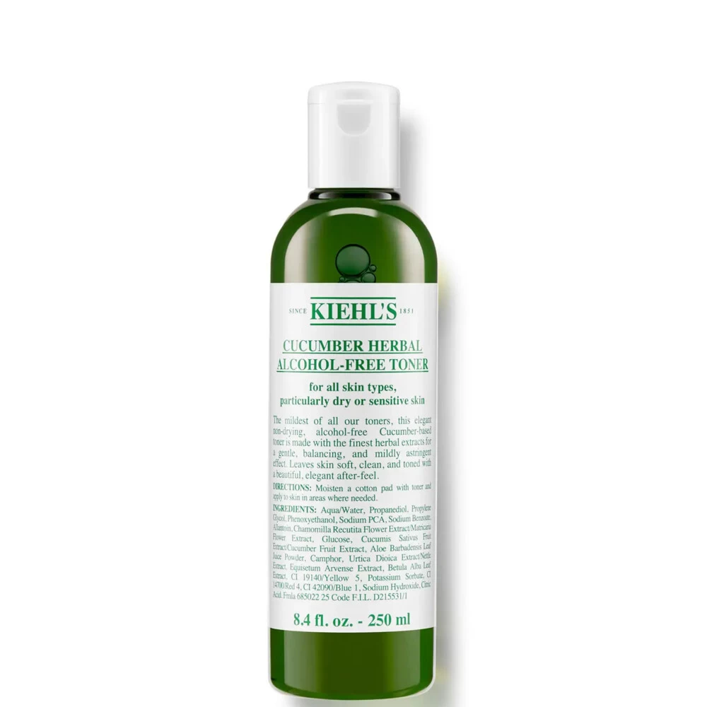 Kiehls Cucumber Herbal Alcohol Free Toner 3 Kiehls Cucumber Herbal Alcohol Free Toner