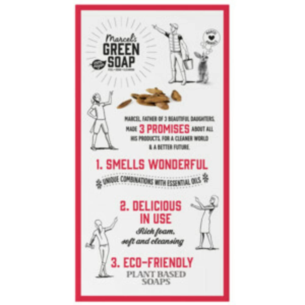 6x Marcelu0027s Green Soap Showerbar Argan & Oudh 5 6x Marcelu0027s Green Soap Showerbar Argan & Oudh - Afbeelding 3