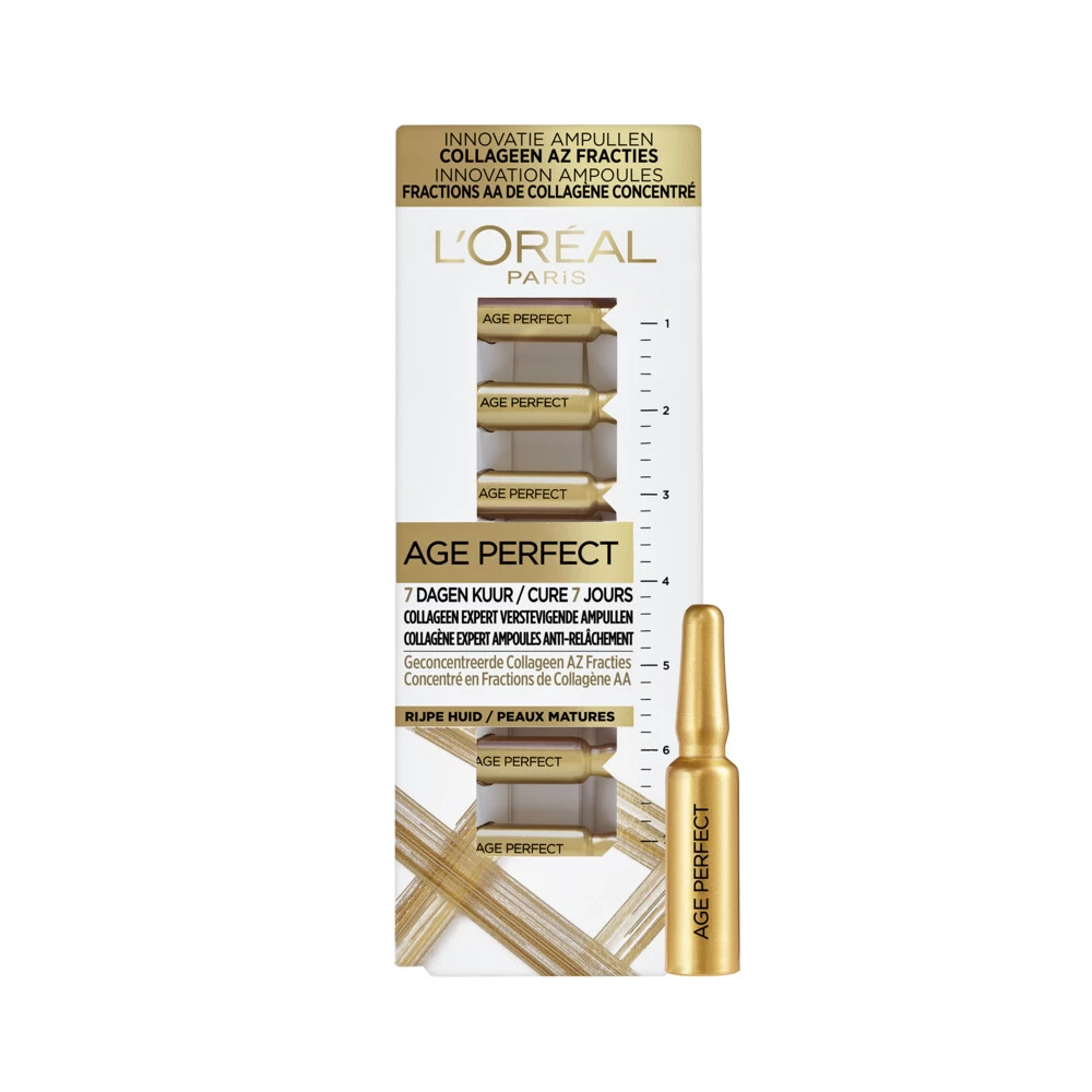 L'Oreal Lu0027Oréal Age Perfect Verstevigende Collageen Ampullen 3 L'Oreal Lu0027Oréal Age Perfect Verstevigende Collageen Ampullen