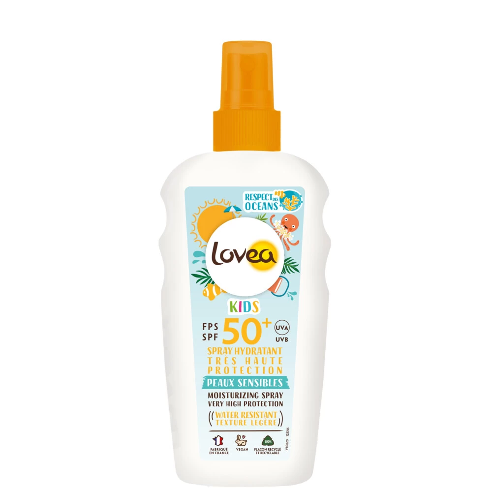 Lovea Sun Zonnebrand Spray Kids SPF 50+ 3 Lovea Sun Zonnebrand Spray Kids SPF 50+