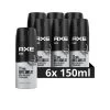 6x Axe Anti Transpirant Deodorant Spray Black Dry 2 6x Axe Anti Transpirant Deodorant Spray Black Dry -Verzorgingsproducten Winkel 1023195