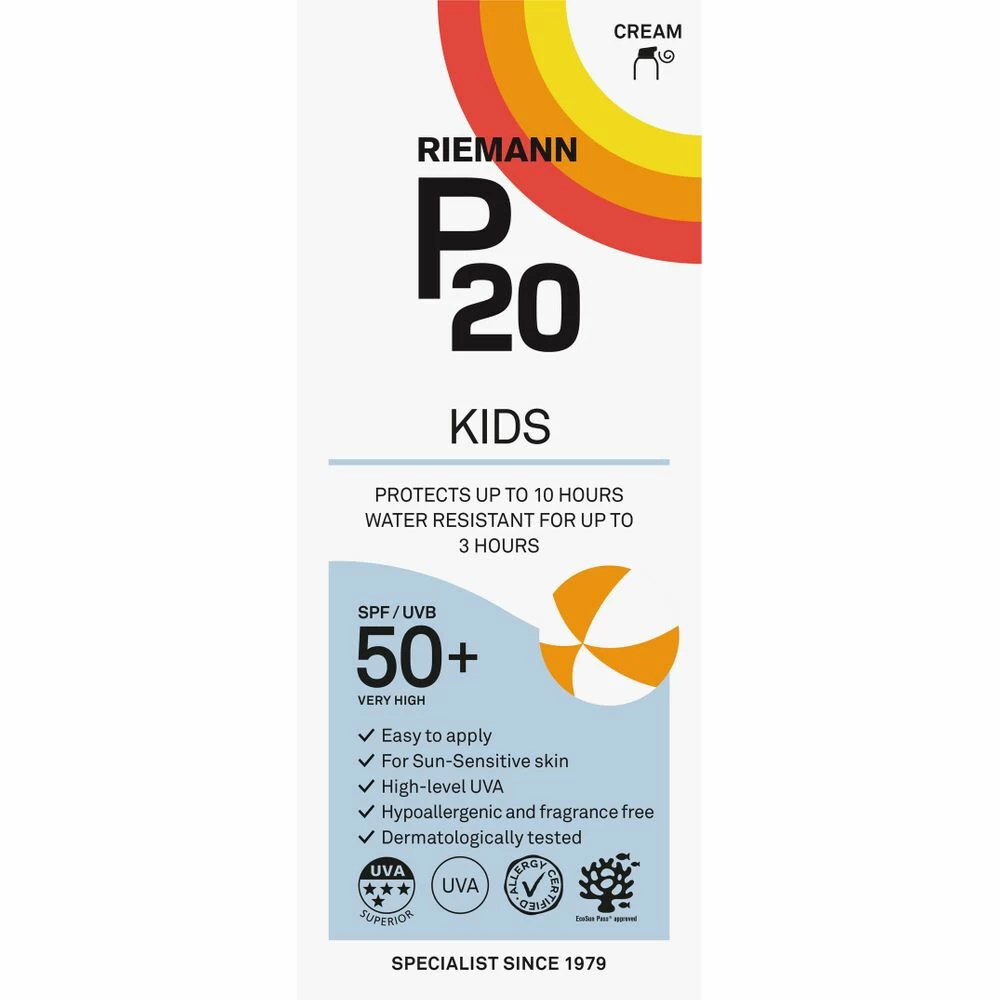 P20 Zonnebrand Kids SPF 50+ Lotion 3 P20 Zonnebrand Kids SPF 50+ Lotion