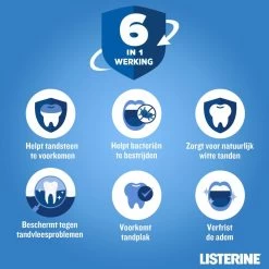 3x Listerine Mondwater Total Care Anti-Tandsteen -Verzorgingsproducten Winkel 1029180 4