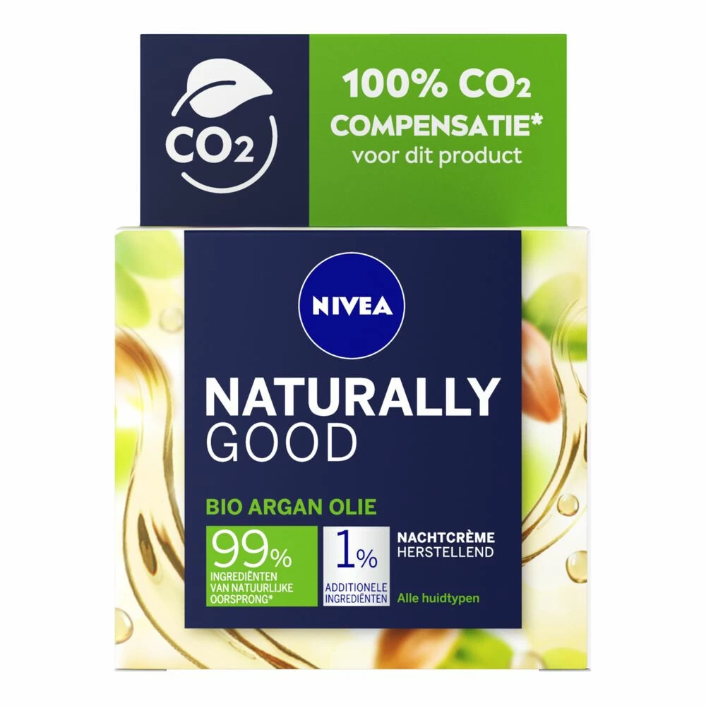 Nivea Naturally Good Nachtcreme 5 Nivea Naturally Good Nachtcreme - Afbeelding 3