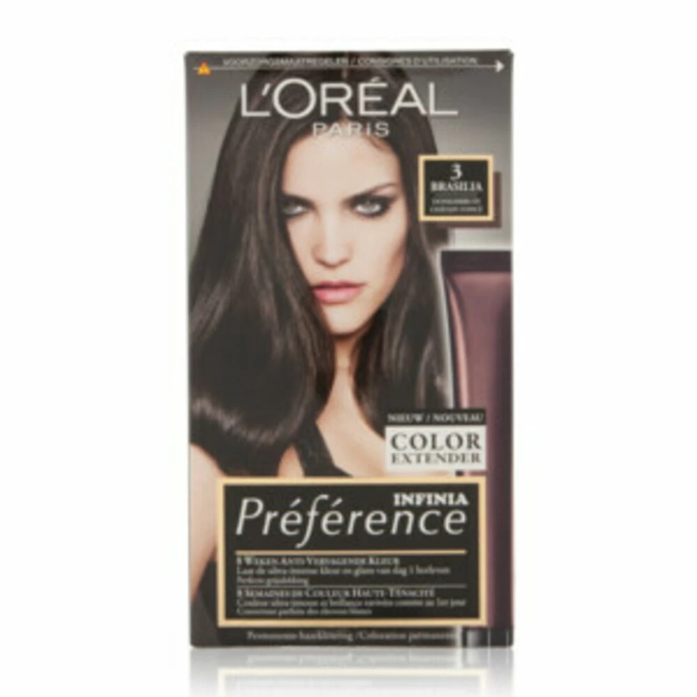 L'Oreal Lu0027Oréal Preference Haarkleuring 03 Brasilia - Donkerbruin + Magic Retouch Uitgroeispray Bruin 75 M Pakket 4 L'Oreal Lu0027Oréal Preference Haarkleuring 03 Brasilia - Donkerbruin + Magic Retouch Uitgroeispray Bruin 75 M Pakket - Afbeelding 2