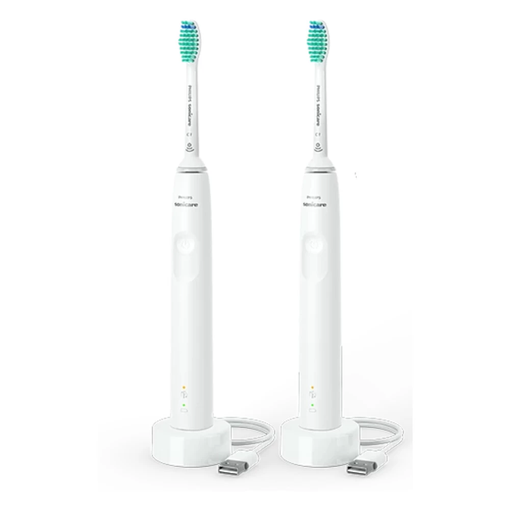 Philips Sonicare Power Elektrische Tandenborstel Series 3100 HX3675/13 Wit 3 Philips Sonicare Power Elektrische Tandenborstel Series 3100 HX3675/13 Wit