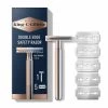 King C. Gillette Double Edge Safety Razor Houder En Scheermesjes 1 King C. Gillette Double Edge Safety Razor Houder En Scheermesjes -Verzorgingsproducten Winkel 1034198