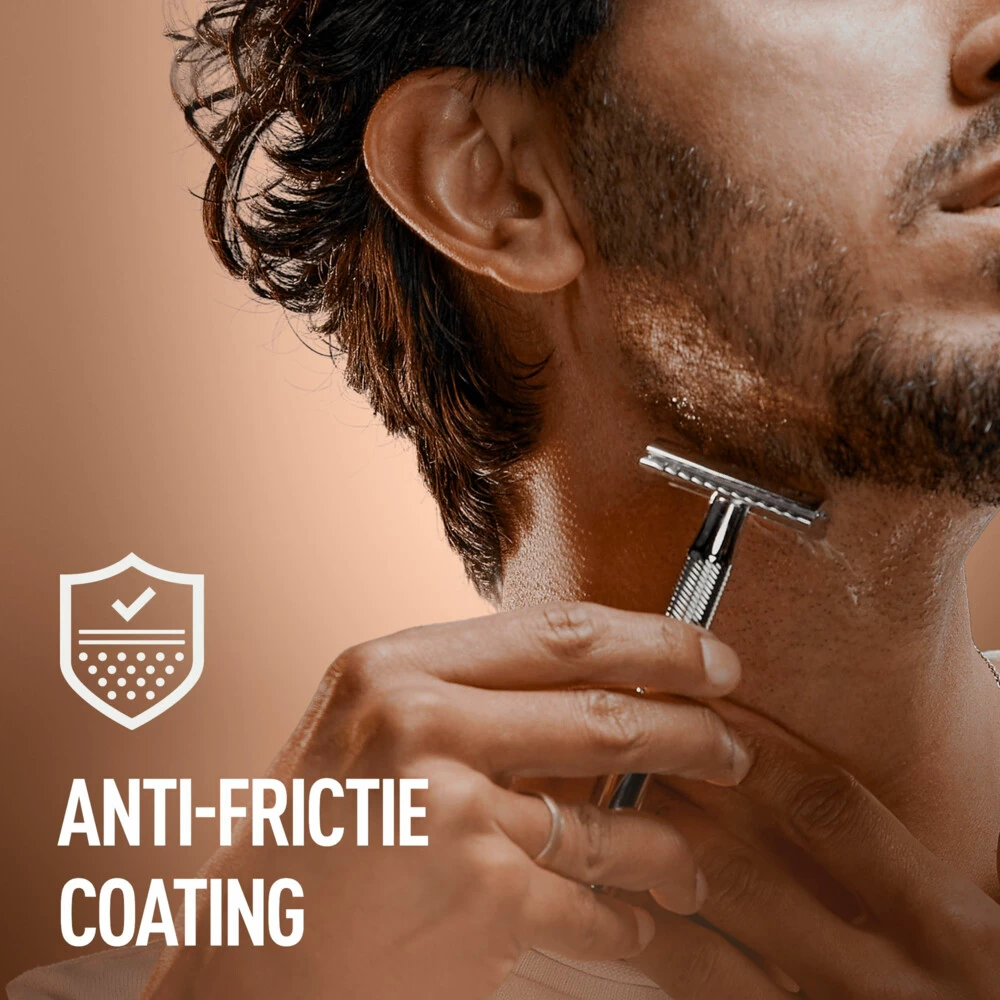 King C. Gillette Double Edge Safety Razor Houder En Scheermesjes 5 King C. Gillette Double Edge Safety Razor Houder En Scheermesjes - Afbeelding 3