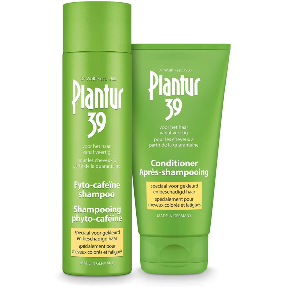 Plantur 39 Cafeïne Shampoo En Conditioner Pakket 3 Plantur 39 Cafeïne Shampoo En Conditioner Pakket