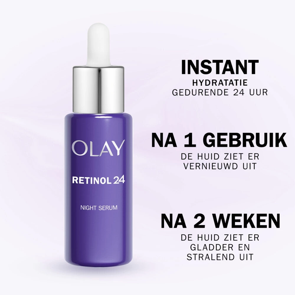 Olay Nachtserum Regenerist Retinol24 Met Vitamine B3 6 Olay Nachtserum Regenerist Retinol24 Met Vitamine B3 - Afbeelding 4