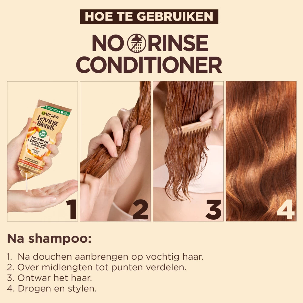 6x Garnier Loving Blends No Rinse Conditioner Milde Haver 5 6x Garnier Loving Blends No Rinse Conditioner Milde Haver - Afbeelding 3
