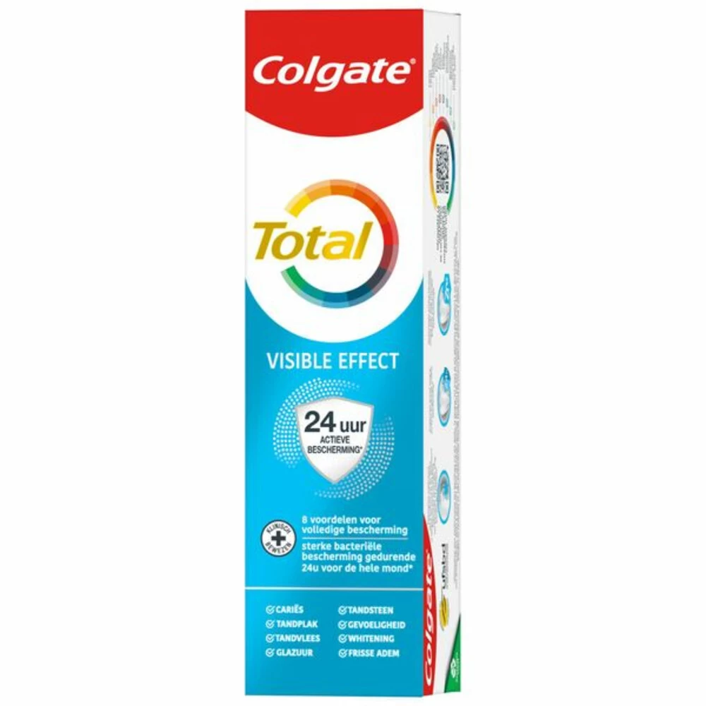 Colgate® 12x Colgate Total Tandpasta Visible Action 3 Colgate® 12x Colgate Total Tandpasta Visible Action