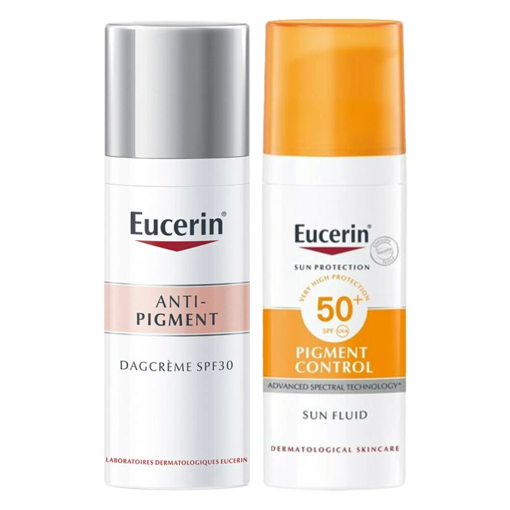 Eucerin Anti-Pigment Zonnebescherming En Verzorging Pakket 3 Eucerin Anti-Pigment Zonnebescherming En Verzorging Pakket