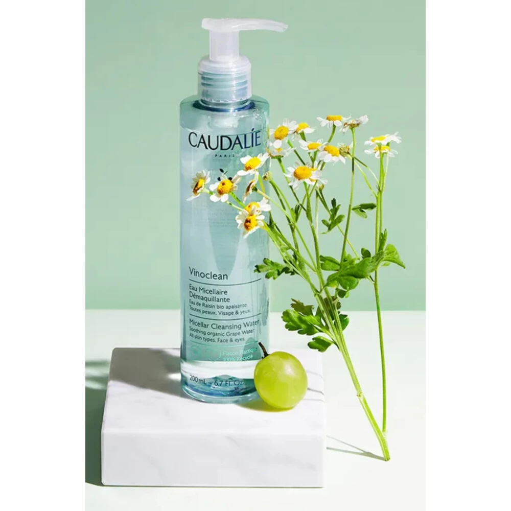 Caudalie Vinoclean Micellair Reinigingswater 4 Caudalie Vinoclean Micellair Reinigingswater - Afbeelding 2