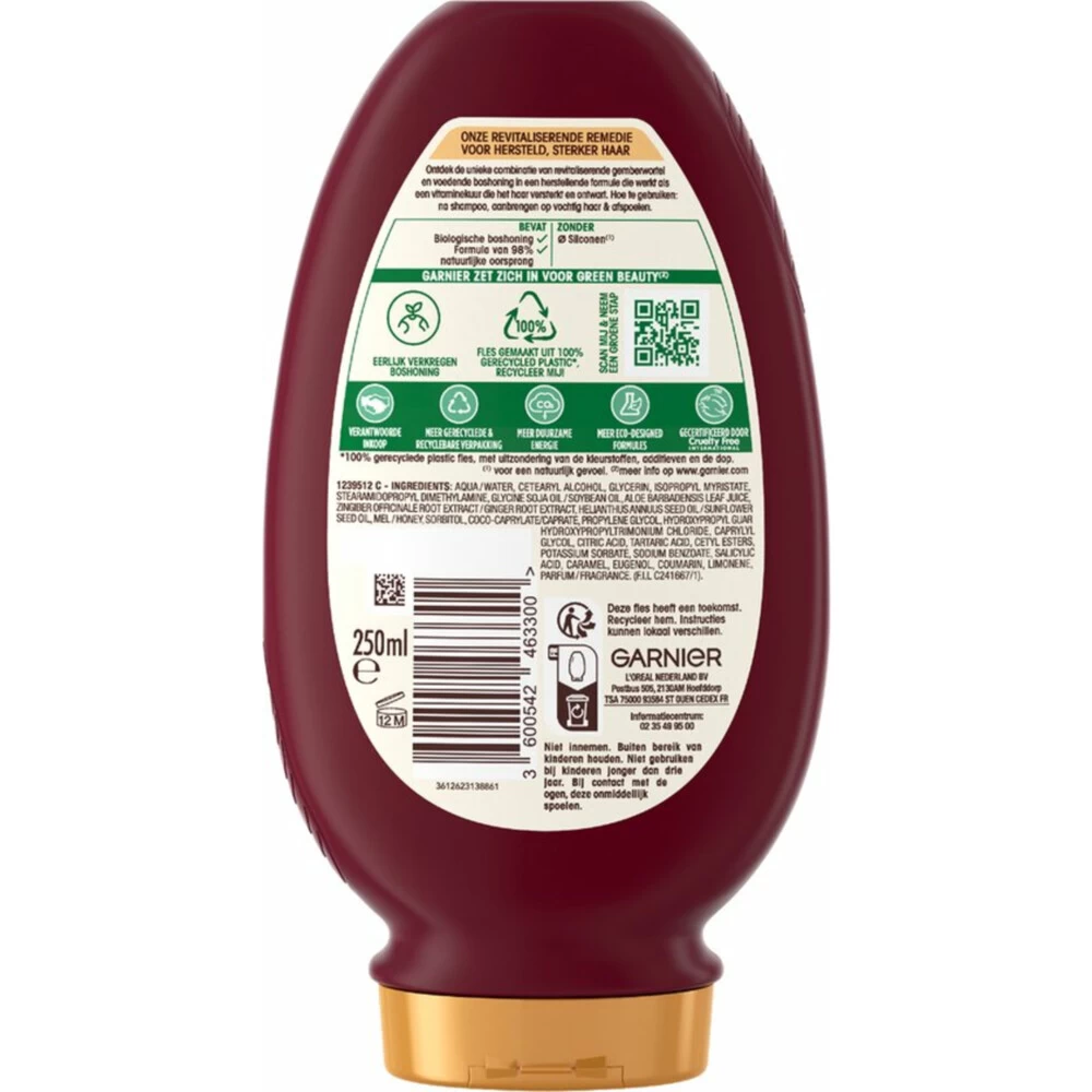 6x Garnier Loving Blends Conditioner Gember Boost 4 6x Garnier Loving Blends Conditioner Gember Boost - Afbeelding 2