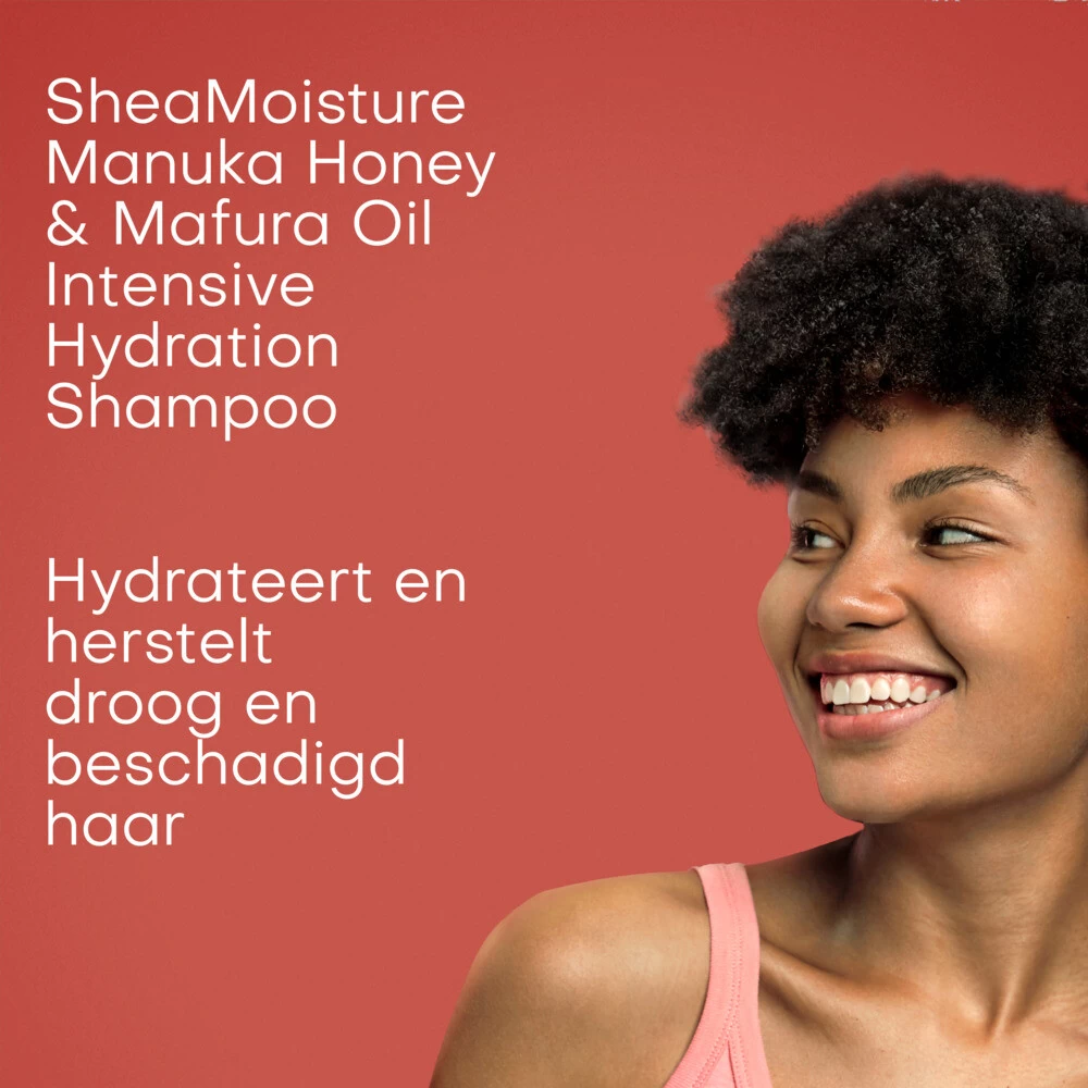 Shea Moisture Manuka Honey & Mafura Oil Intensive Hydration Shampoo 5 Shea Moisture Manuka Honey & Mafura Oil Intensive Hydration Shampoo - Afbeelding 3