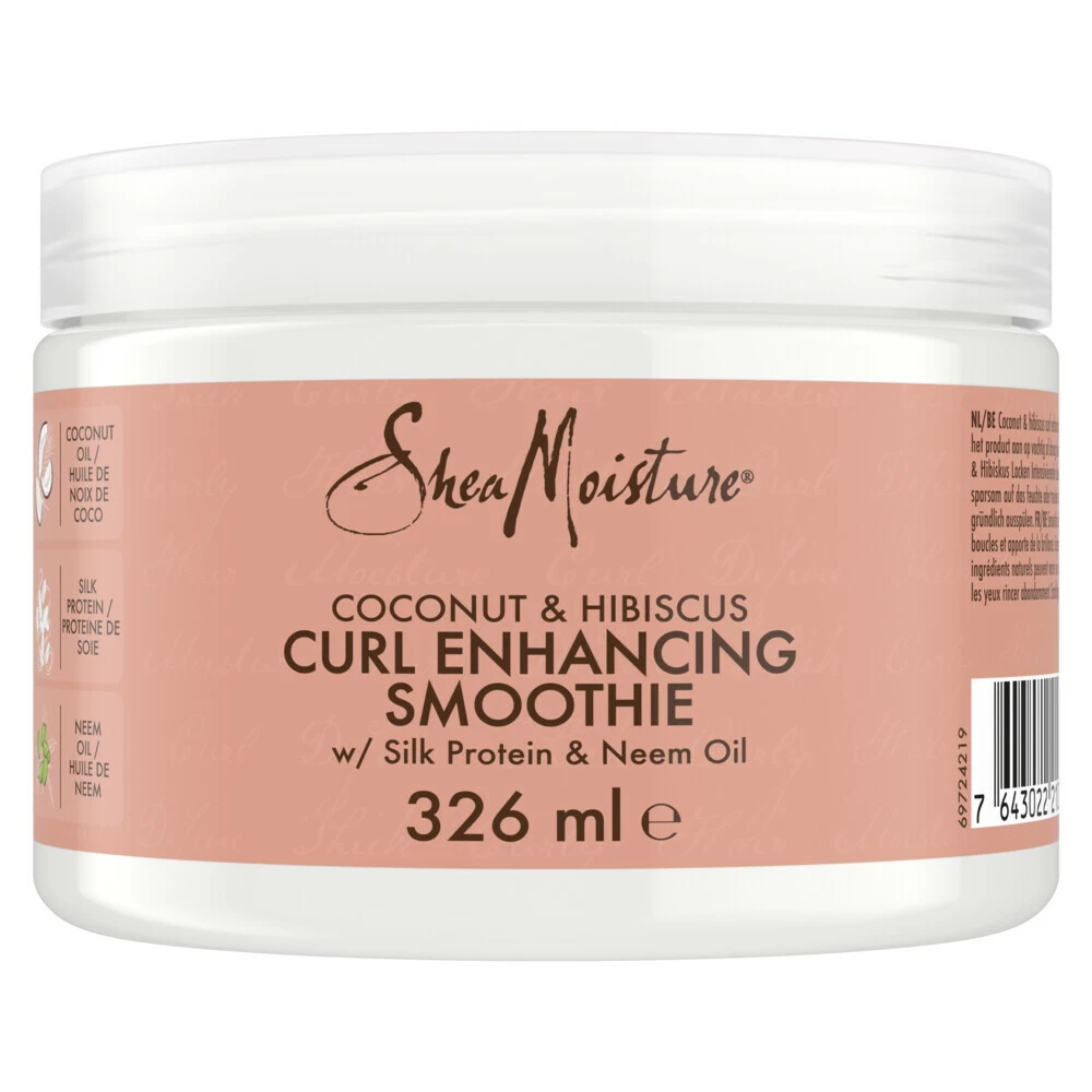 Shea Moisture Coconut & Hibiscus Curl Enhancing Smoothie 3 Shea Moisture Coconut & Hibiscus Curl Enhancing Smoothie
