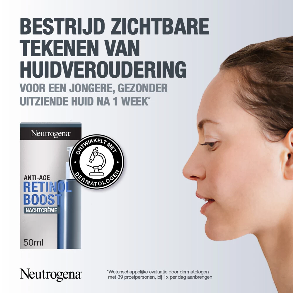 Neutrogena Retinol Boost Night Cream 3 Neutrogena Retinol Boost Night Cream - Afbeelding 2