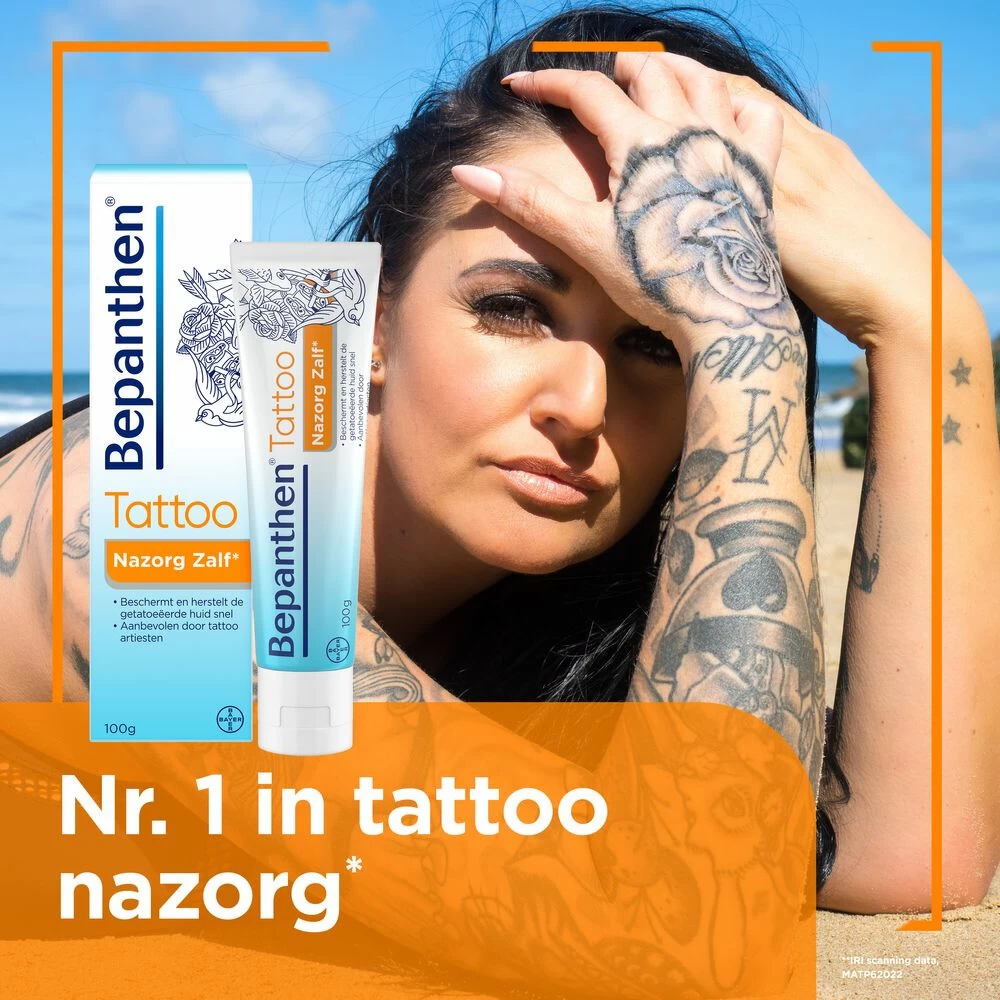 Bepanthen Tattoo Nazorg Zalf 7 Bepanthen Tattoo Nazorg Zalf - Afbeelding 5
