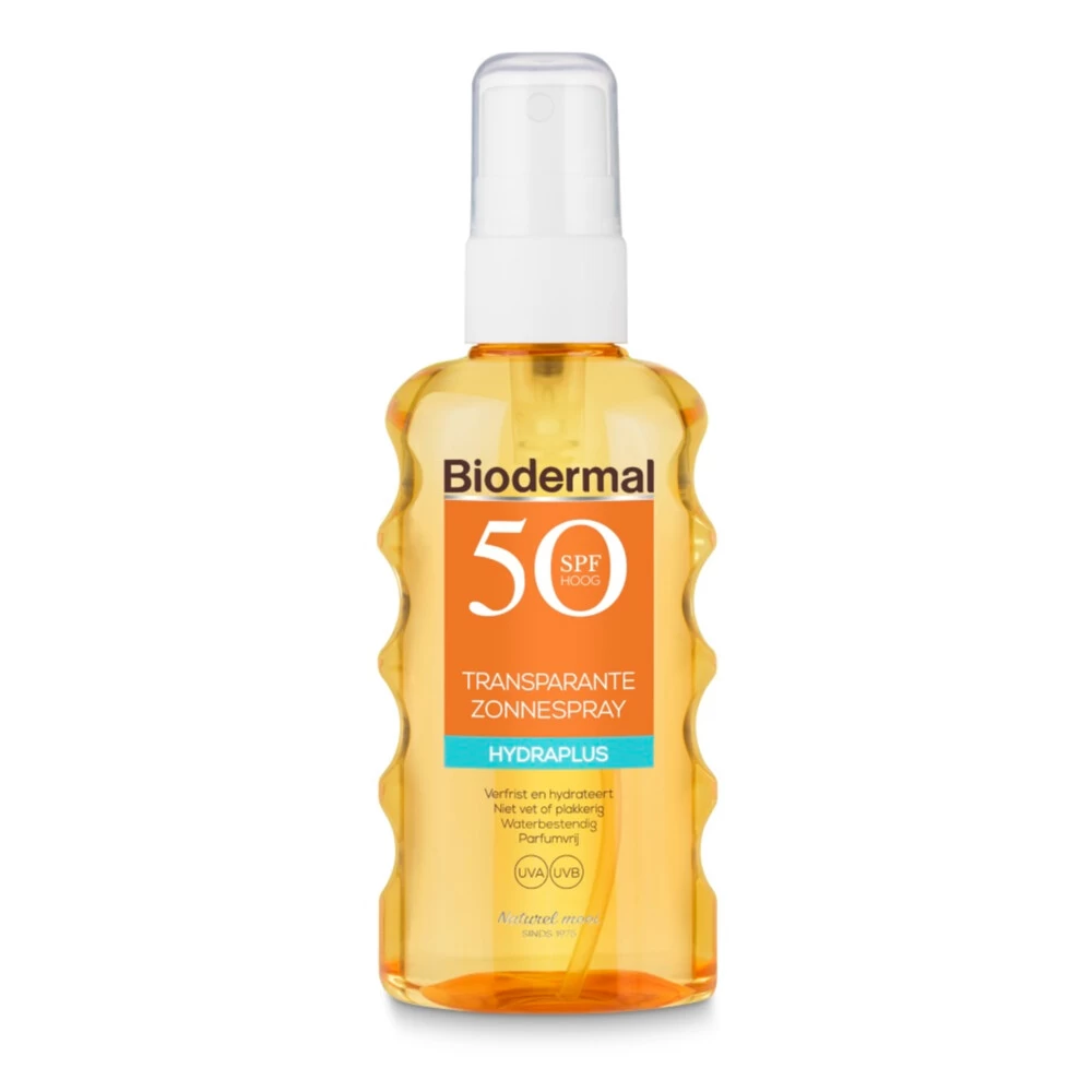 Biodermal Zonnespray Transparant SPF 50+ 3 Biodermal Zonnespray Transparant SPF 50+