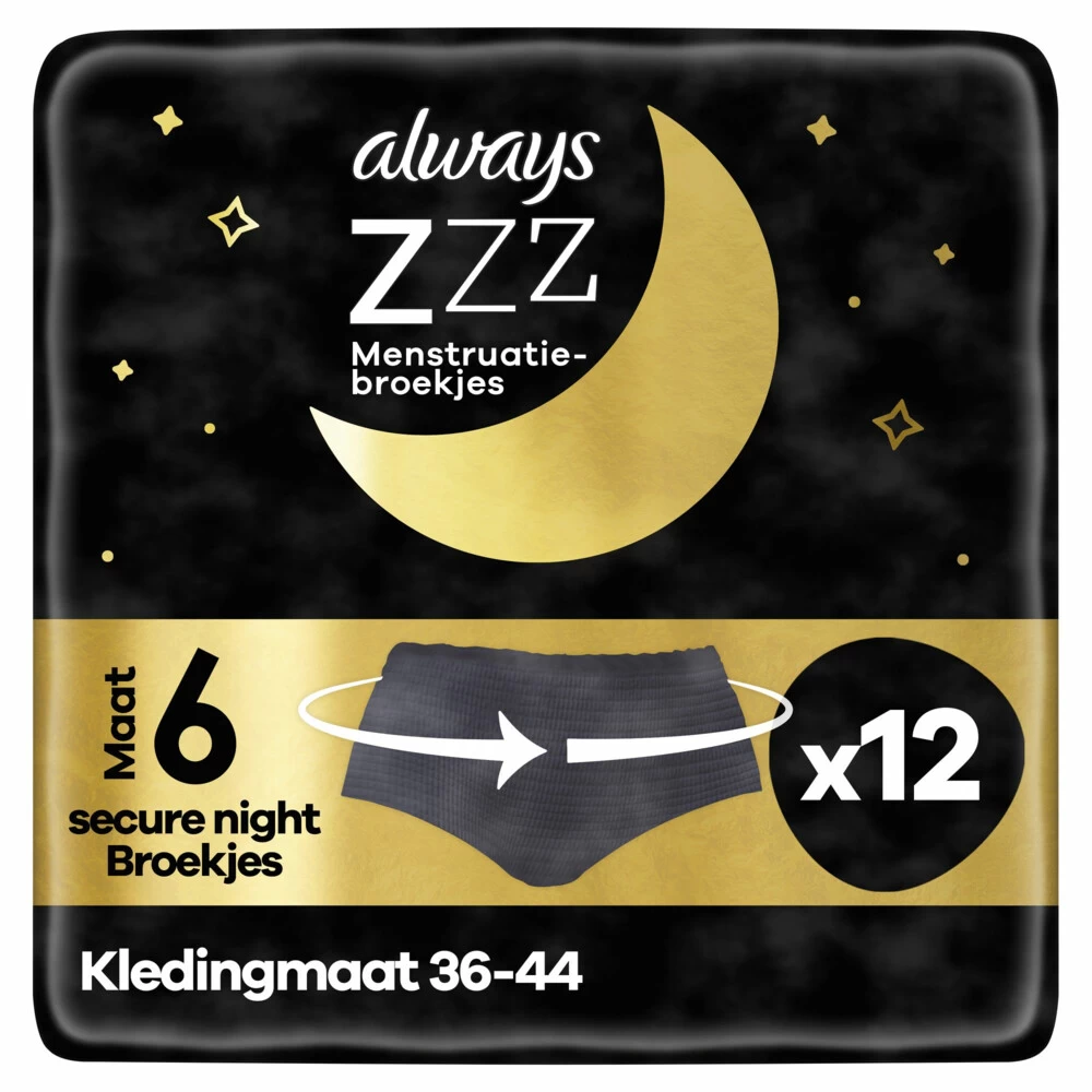 Always® Always Zzz Menstruatiebroekjes 3 Always® Always Zzz Menstruatiebroekjes