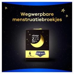 Always® Always Zzz Menstruatiebroekjes 12 Always® Always Zzz Menstruatiebroekjes -Verzorgingsproducten Winkel 1061054 5