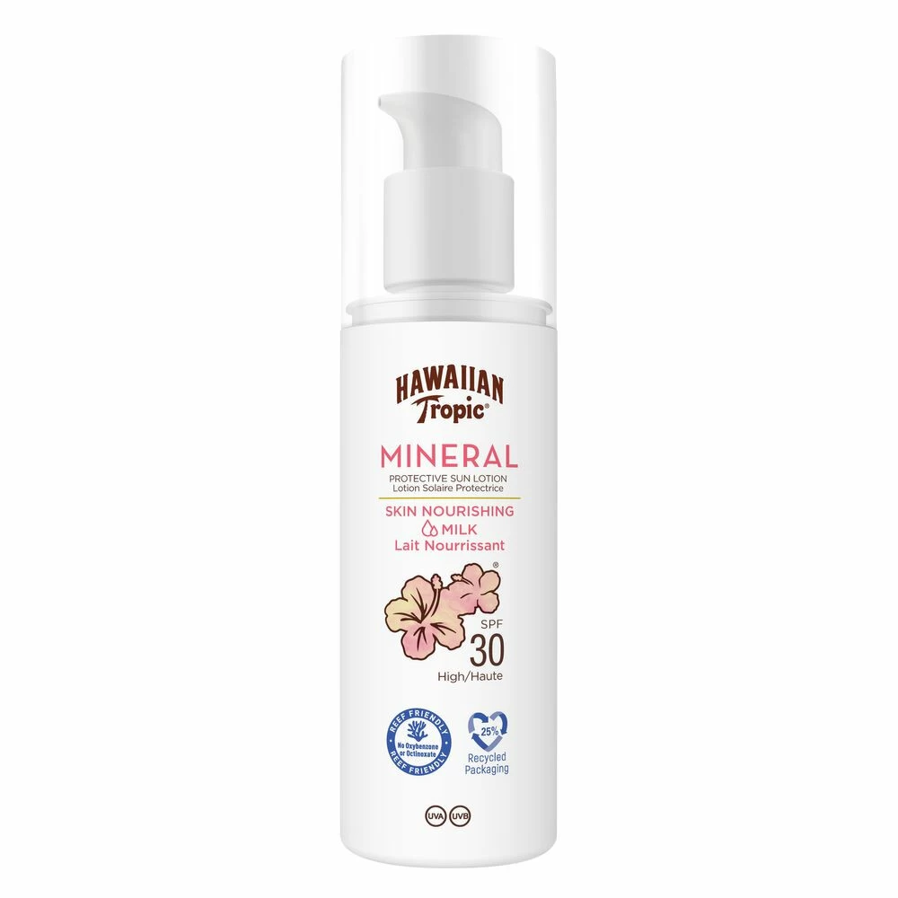 Hawaiian Tropic Mineral Sunmilk Lotion SPF 30 3 Hawaiian Tropic Mineral Sunmilk Lotion SPF 30