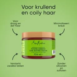 Shea Moisture Curl Butter Cream Power Greens -Verzorgingsproducten Winkel 1061988 3