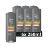 6x Dove Men+Care Sport Endurance+Comfort 3-in-1 Body, Face & Hair Wash -Verzorgingsproducten Winkel 1066606