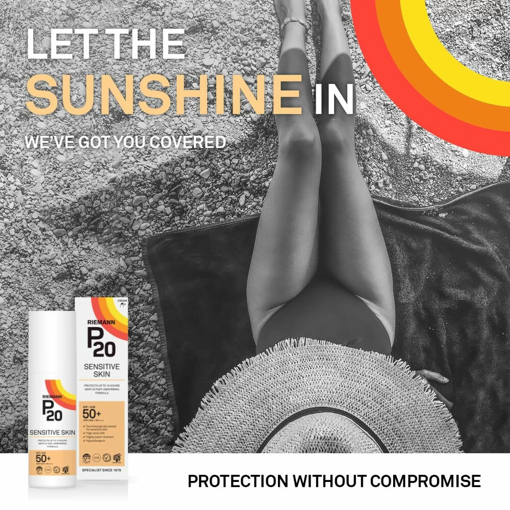 P20 Sensitive SPF 50+ Lotion 5 P20 Sensitive SPF 50+ Lotion - Afbeelding 3