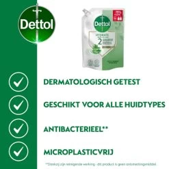 6x Dettol Refill Handzeep Hydrating Aloe Vera -Verzorgingsproducten Winkel 1067559 3