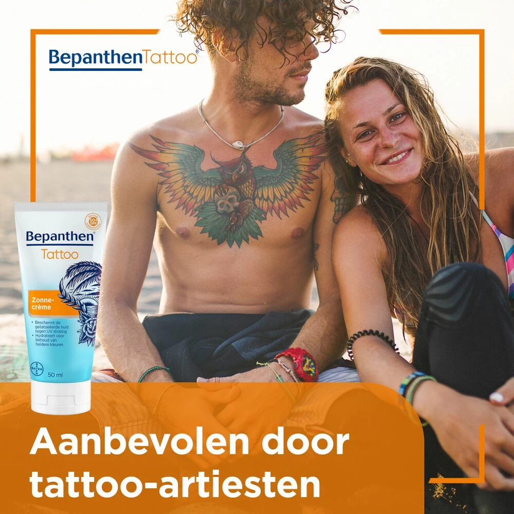 Bepanthen Tattoo Zonnecrème 5 Bepanthen Tattoo Zonnecrème - Afbeelding 3