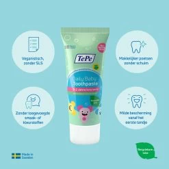12x TePe Daily Baby Tandpasta -Verzorgingsproducten Winkel 1070734 3