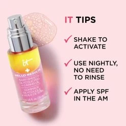 IT Cosmetics Hello Results BabySmooth Glycolic Peel + Carin Oil -Verzorgingsproducten Winkel 1072769 3