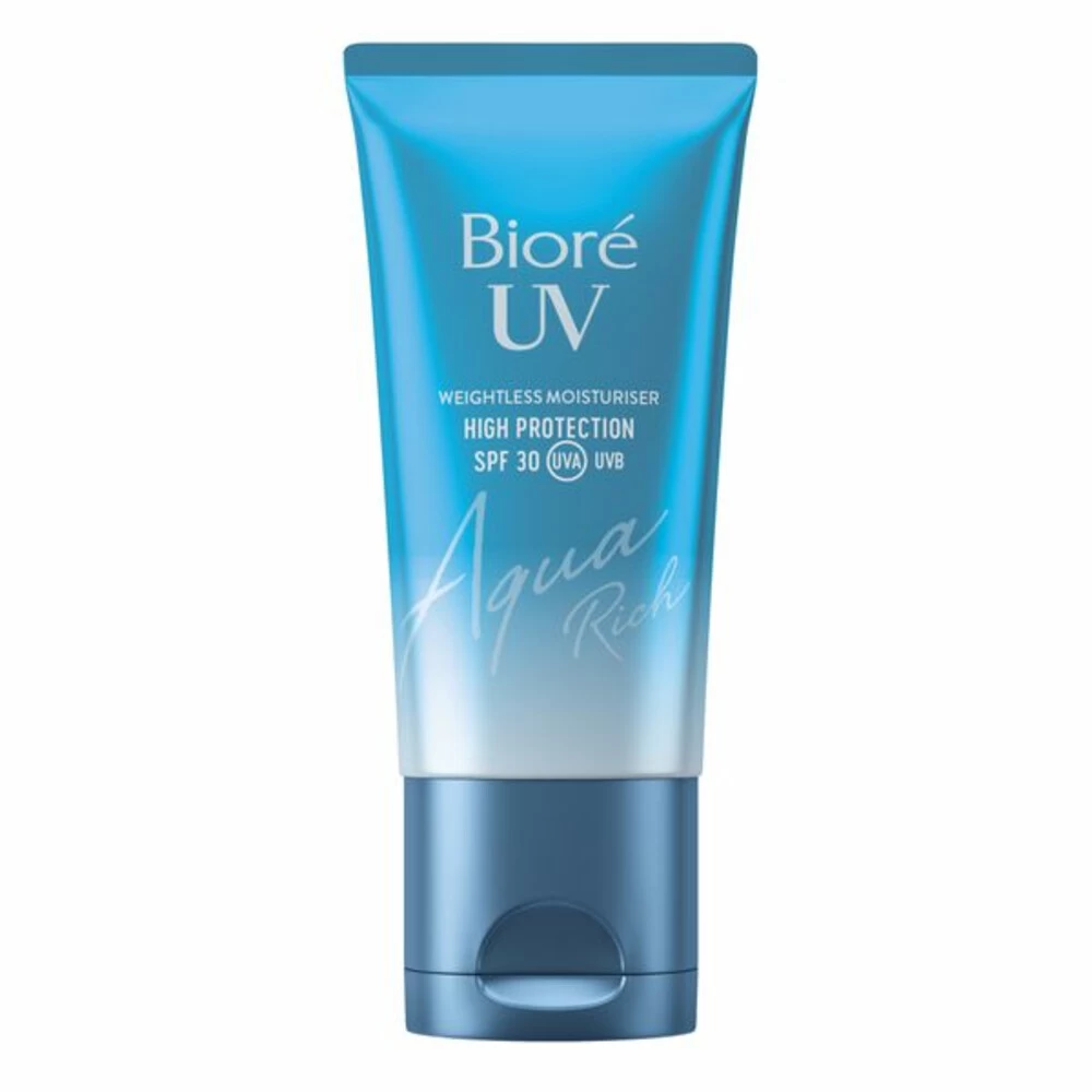 Bioré Weightless Moisturiser UV Aqua Rich SPF30 4 Bioré Weightless Moisturiser UV Aqua Rich SPF30 - Afbeelding 2