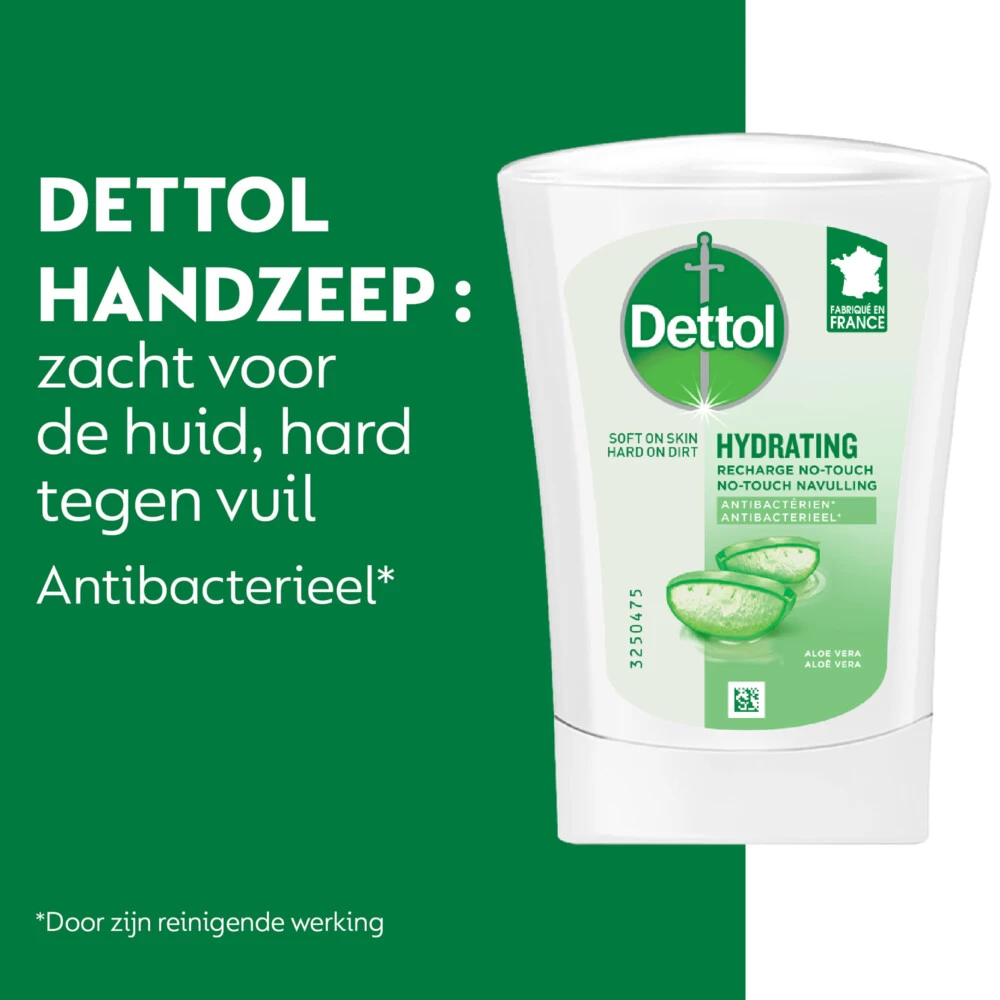 5x Dettol No Touch Wasgel Navulling Hydraterende Aloe Vera 4 5x Dettol No Touch Wasgel Navulling Hydraterende Aloe Vera - Afbeelding 2