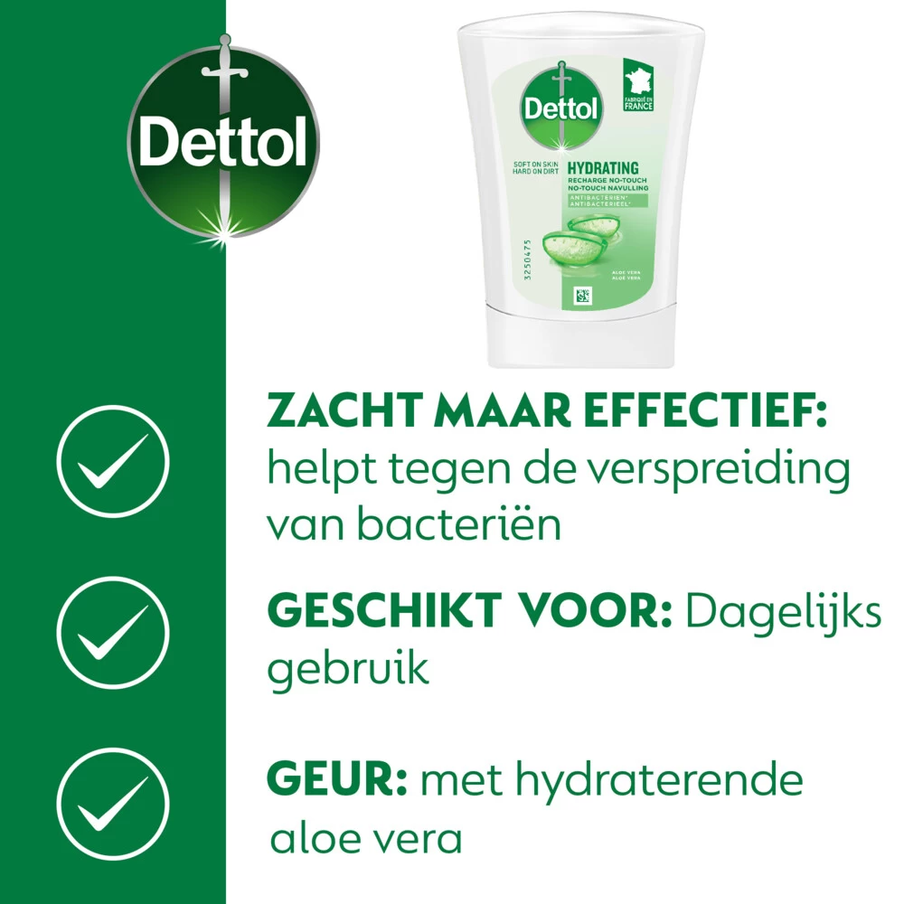5x Dettol No Touch Wasgel Navulling Hydraterende Aloe Vera 5 5x Dettol No Touch Wasgel Navulling Hydraterende Aloe Vera - Afbeelding 3