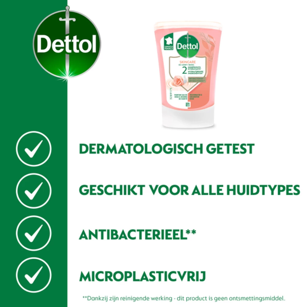 5x Dettol No Touch Wasgel Navulling Voedende Sheabutter 5 5x Dettol No Touch Wasgel Navulling Voedende Sheabutter - Afbeelding 3
